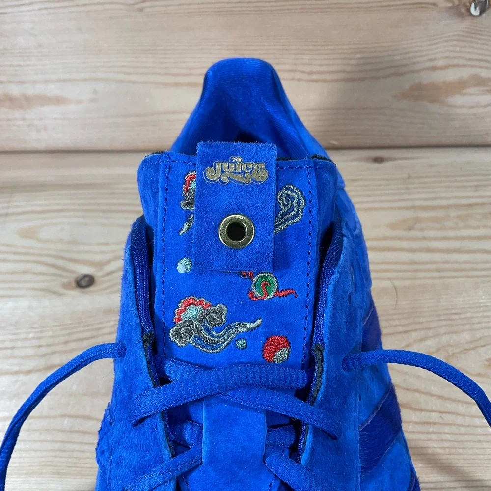 Adidas Consortium x Footpatrol x Juice Handball Top SE Shoes Mens 13 Blue CM7876